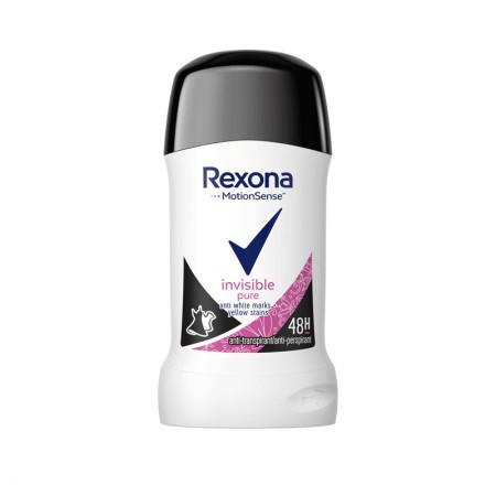 Rexona stick Invisible PURE 40ml | Kosmetické a dentální výrobky - Dámská kosmetika - Deodoranty - Tuhé deo, roll-on Rexona stick Invisible PURE 40ml | Kosmetické a dentální výrobky - Dámská kosmetika - Deodoranty - Tuhé deo, roll-on